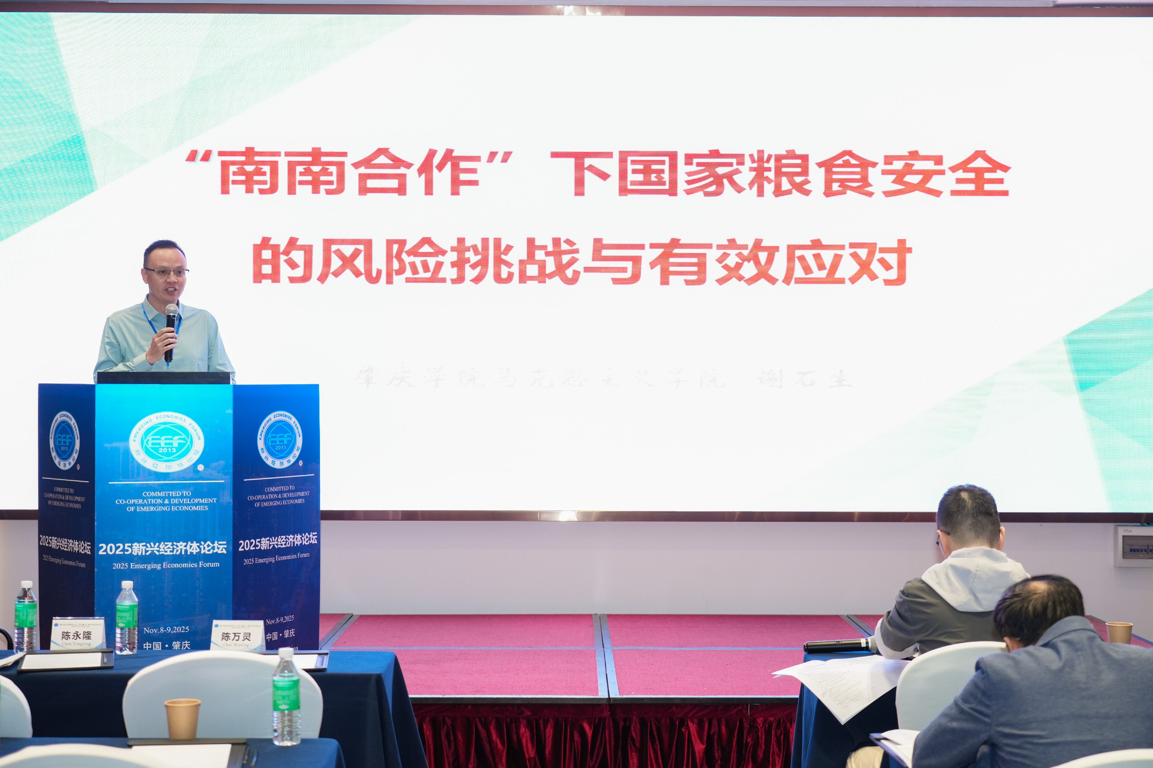 谢石生副院长参加新兴经济体研究会年会暨2025新兴经济体论坛