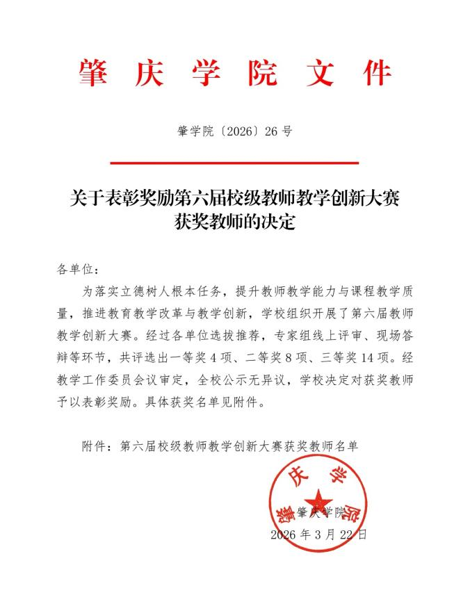 喜报！我院这两位老师喜获佳绩！